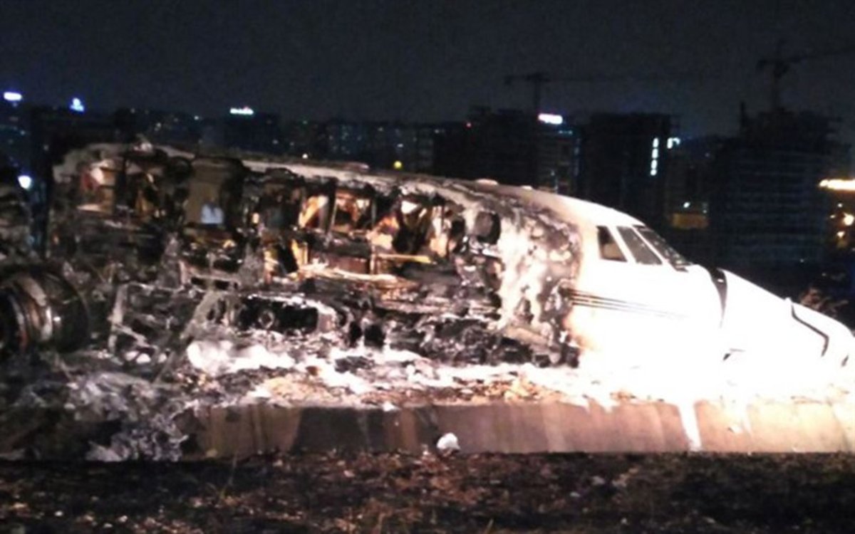 Τουρκία: Ιδιωτικό αεροσκάφος συνετρίβη στο αεροδρόμιο Ατατούρκ