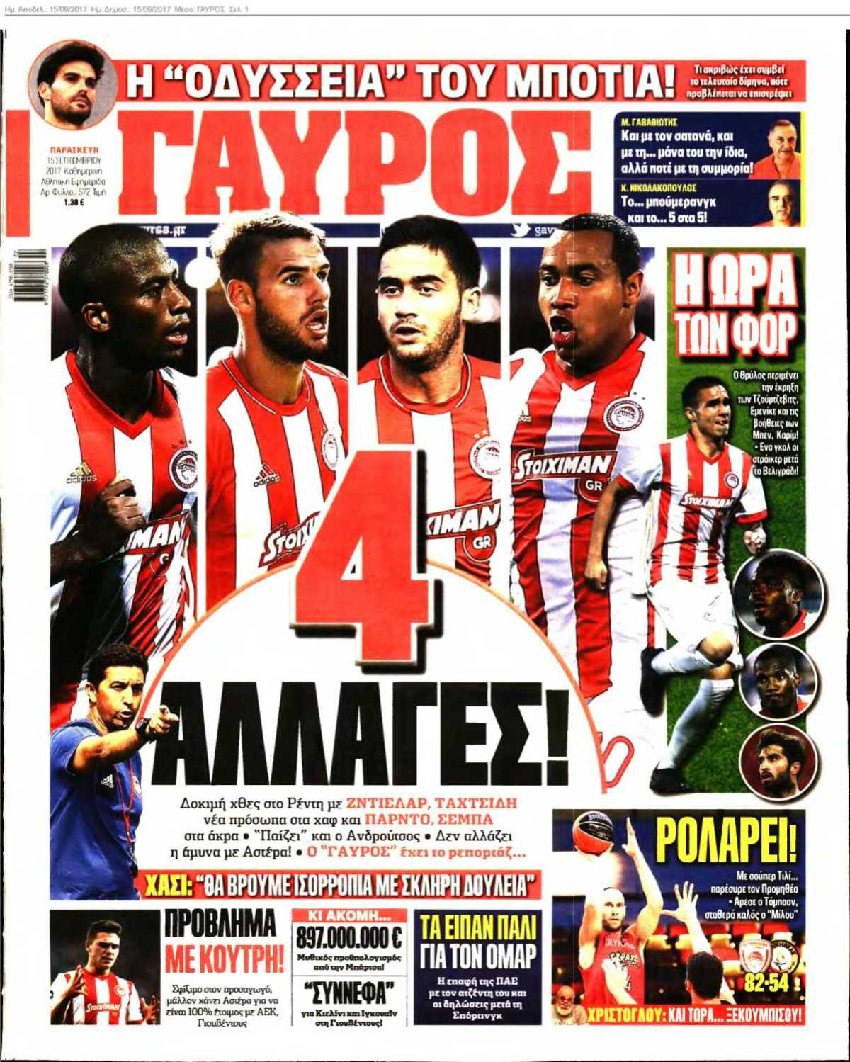 ΓΑΥΡΟΣ 15-09-2017