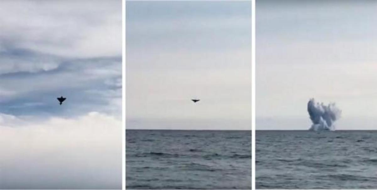 Βίντεο – σοκ: Μαχητικό αεροσκάφος συντρίβεται στην Ιταλία