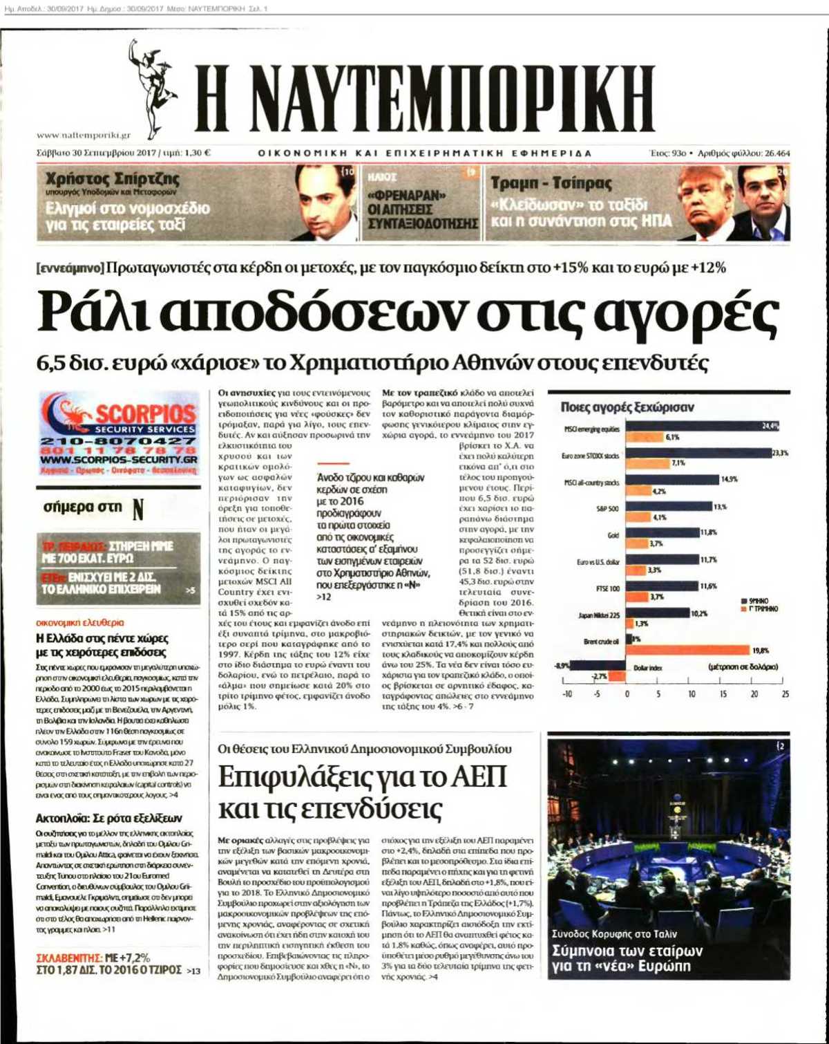ΝΑΥΤΕΜΠΟΡΙΚΗ 30-09-2017