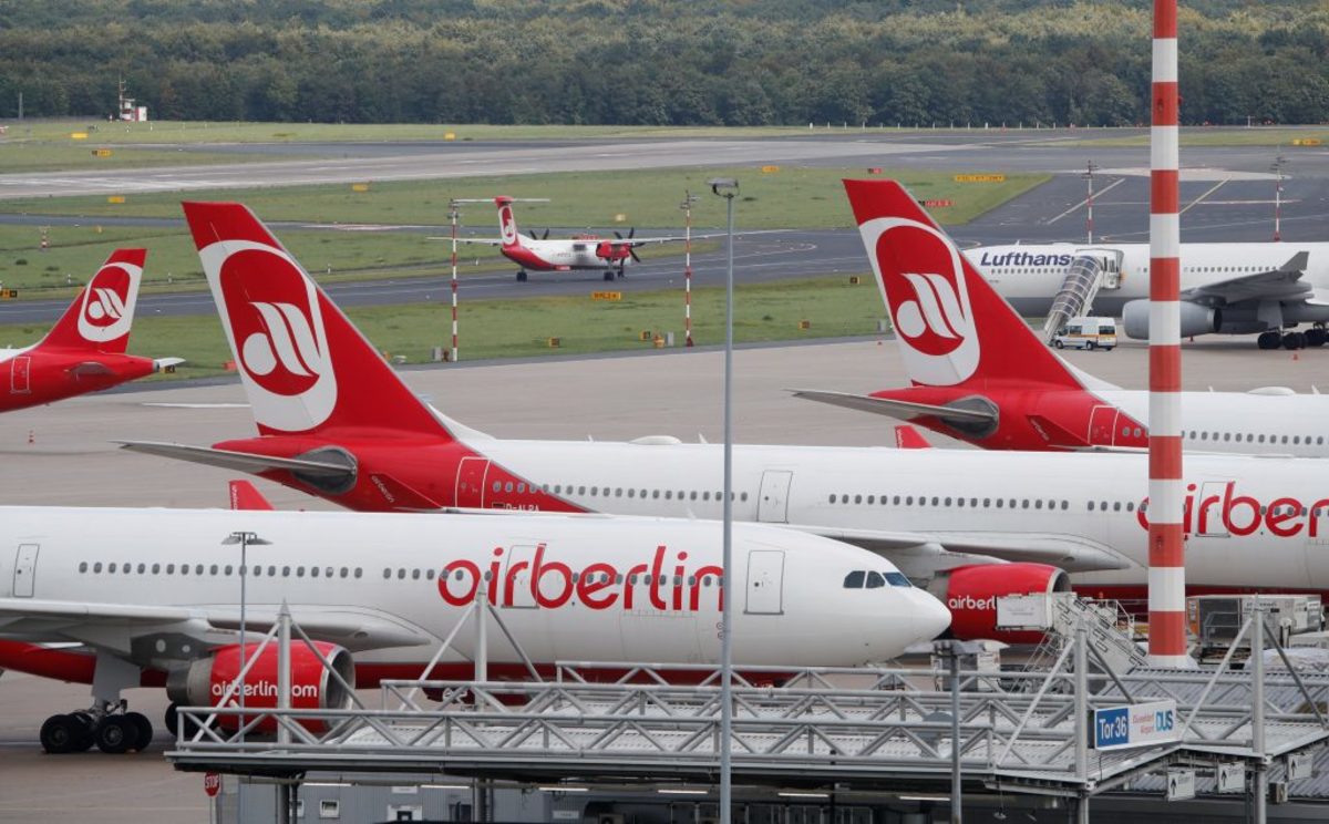 Η Air Berlin σταματά όλες τις πτήσεις στις 28 Οκτωβρίου