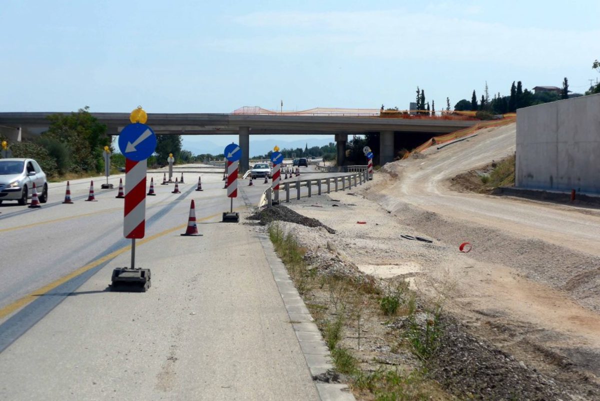 Εργασίες συντήρησης στην εθνική οδό Θεσσαλονίκης – Νέων Μουδανίων