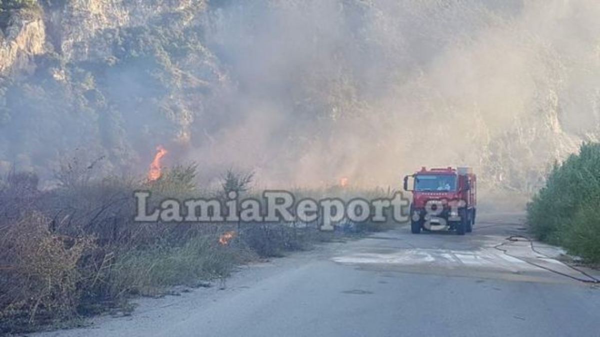 Βοιωτία: Οι φλόγες «έζωσαν» τους πυροσβέστες – Ένας τραυματίας