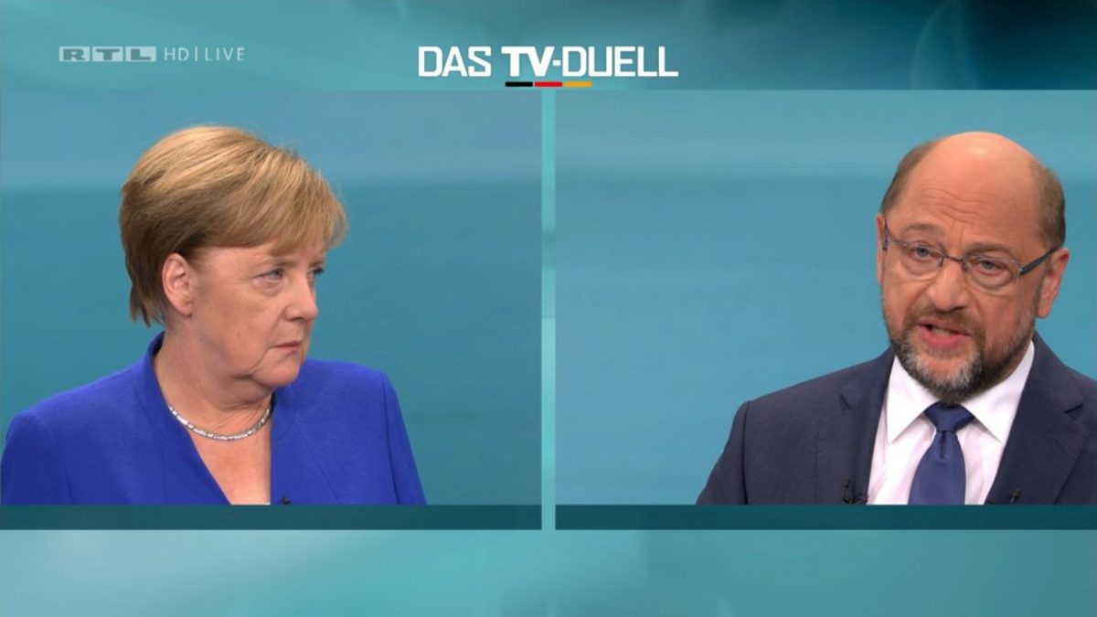 Γερμανικές εκλογές – debate: Επικράτηση “κατά κράτος” της Μέρκελ δείχνουν οι εκτιμήσεις