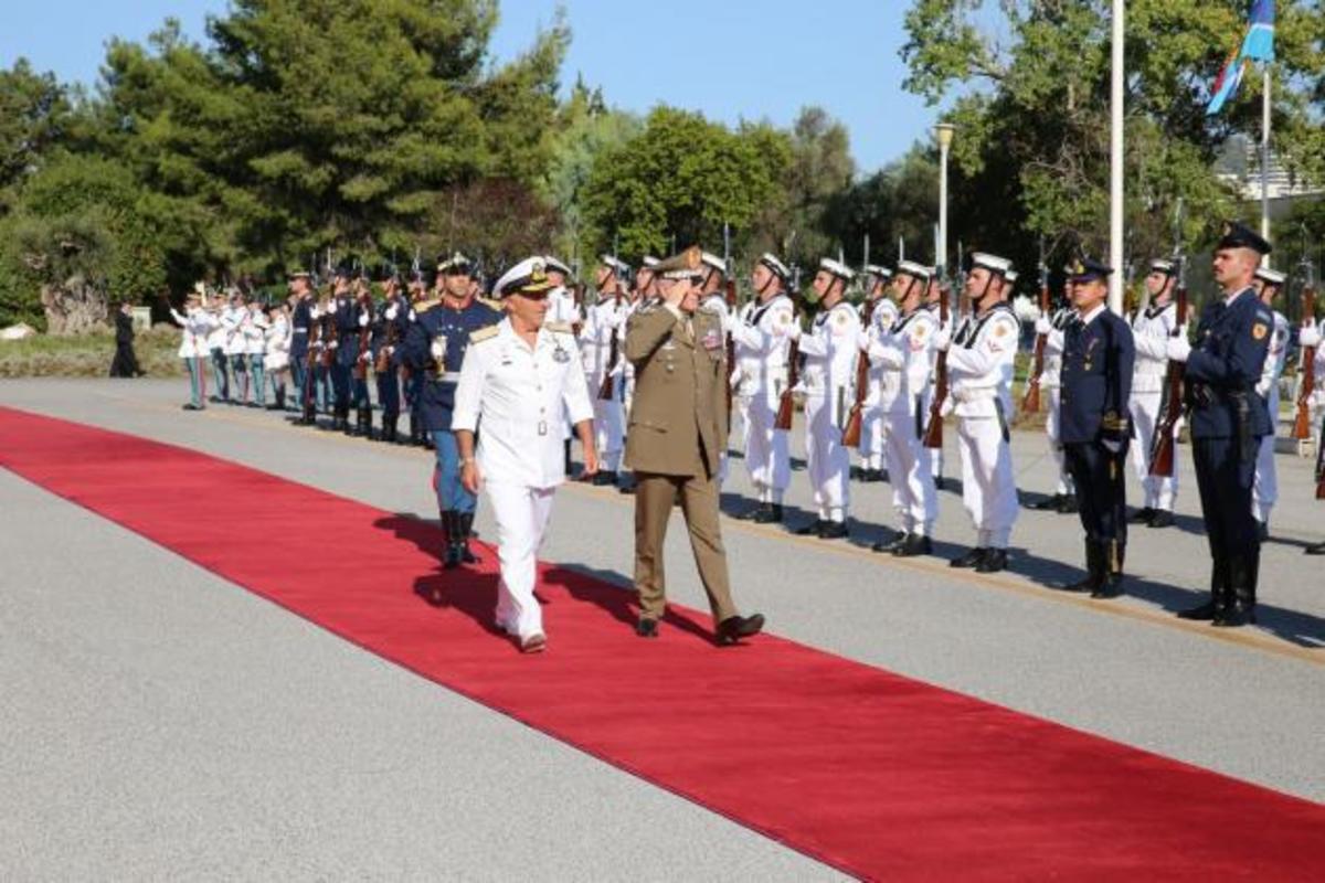 Επίσημη επίσκεψη του Ιταλού Αρχηγού Ενόπλων Δυνάμεων στην Ελλάδα [pics]