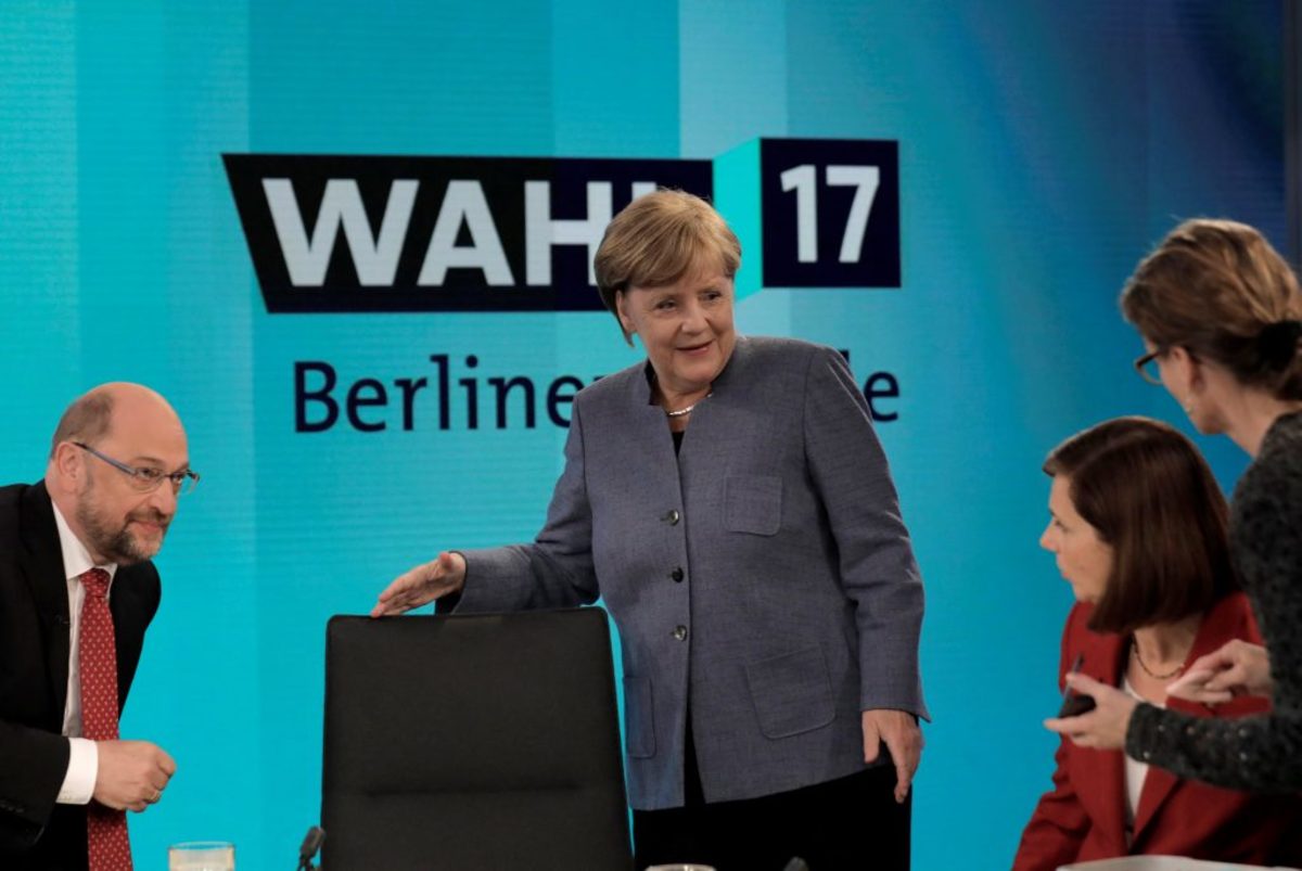 Γερμανικές εκλογές – αποτελέσματα: ” Είσαι η μεγαλύτερη ηττημένη” ήταν τα λόγια του Σουλτς στην Μέρκελ