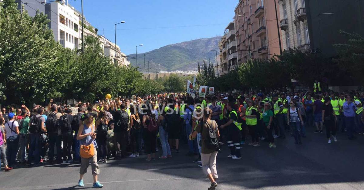 Πορεία στο Μαξίμου και στη Βουλή κάνουν οι μεταλλωρύχοι – Ποιοι δρόμοι είναι κλειστοί