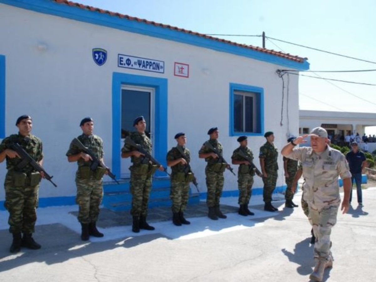 Ο Αρχηγός των Ενόπλων Δυνάμεων στα Ψαρά [pics]