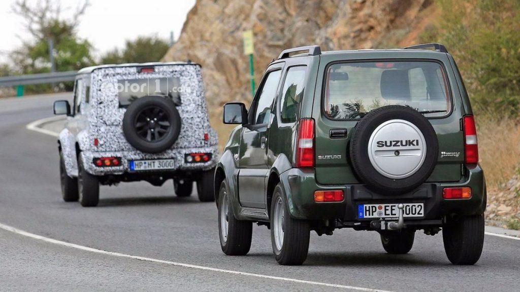 Το νέο Suzuki Jimny βγήκε στο δρόμο μαζί με το παλιό