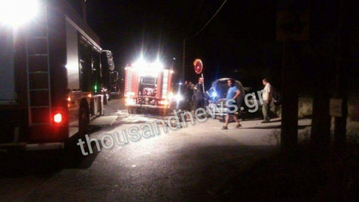 Θεσσαλονίκη: Σοβαρό τροχαίο με τρεις τραυματίες στη Νέα Μηχανιωνα [pics, vid]
