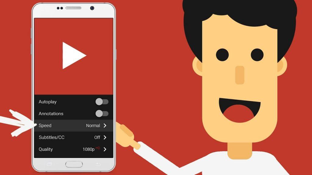 youtube speed control