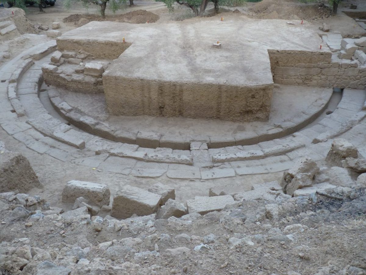 Μεσσηνία: Στο φως το αρχαίο θέατρο της Θουρίας – Οι εικόνες που δόθηκαν στη δημοσιότητα [pics]