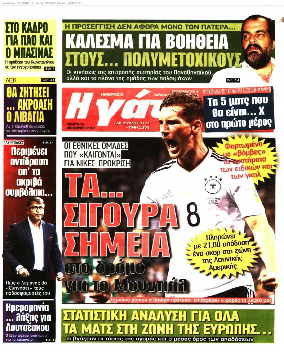 Η ΓΑΤΑ 05-10-2017