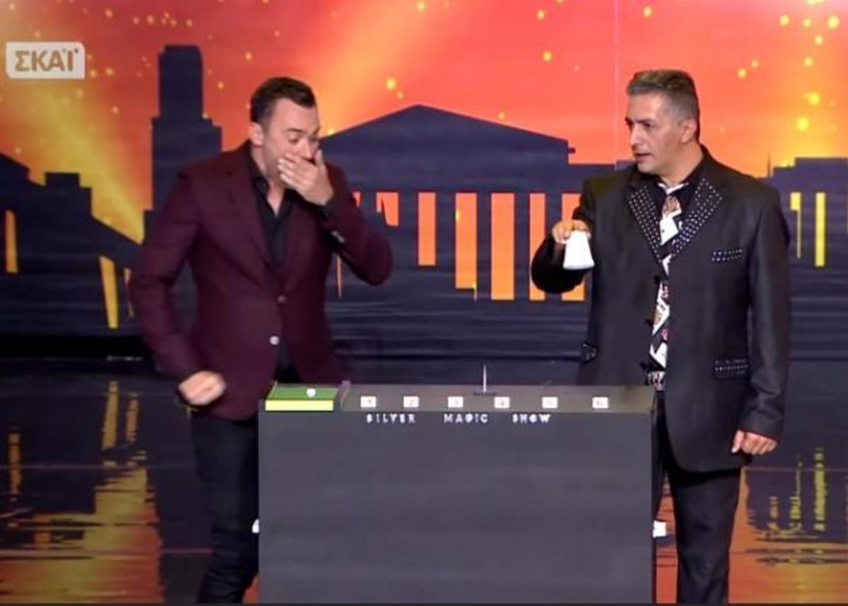 Ελλάδα έχεις ταλέντο: Ταράχτηκε ο Γιώργος Καπουτζίδης με την αποκάλυψη του μάγου! [vid]