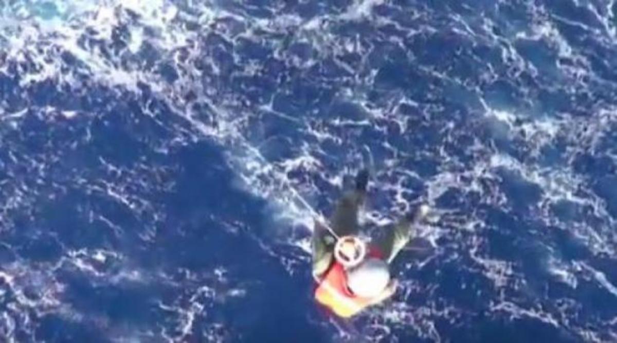 Πολεμική Αεροπορία: Απίστευτα πλάνα από αεροδιακομιδή 64χρονου