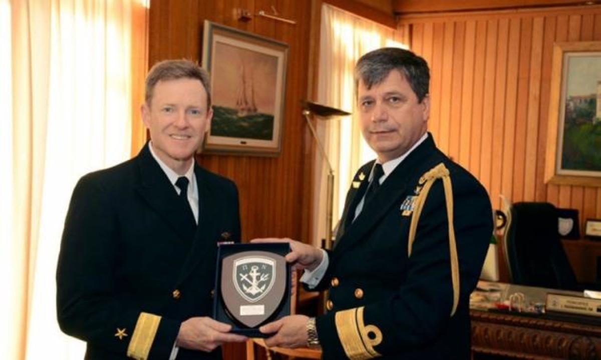 Στο υποβρύχιο ΠΙΠΙΝΟΣ ο Διοικητής Υποβρυχίων ΝΑΤΟ [pics]