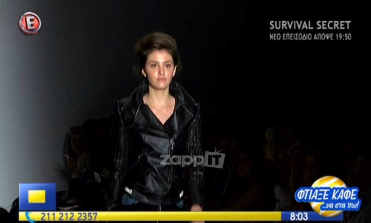 Έκοψε την ανάσα η κούκλα κόρη της Βάνας Μπάρμπα στην πασαρέλα!