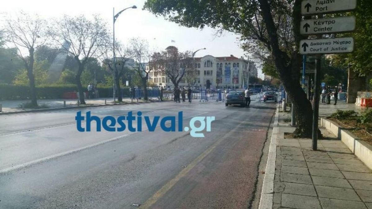 Θεσσαλονίκη: Κλειστό τμήμα της Λεωφόρου Στρατού λόγω της ομιλίας Τσίπρα