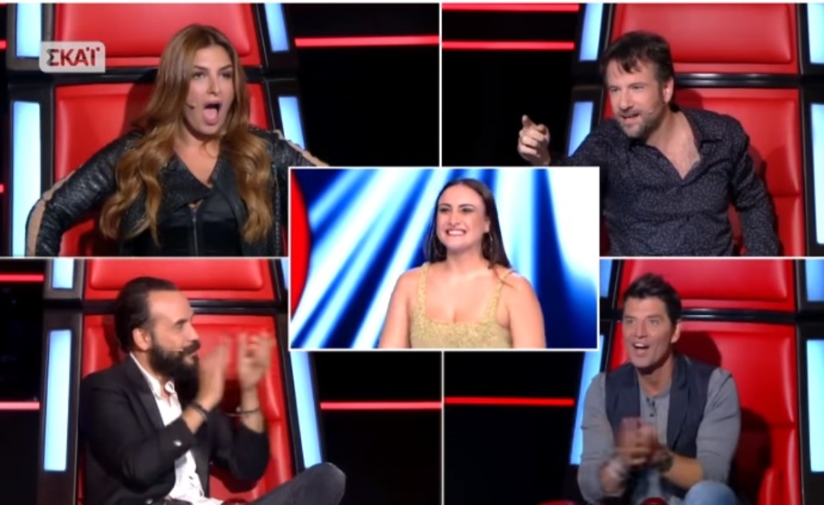 Πανικός στο Voice με την Κύπρια διαγωνιζόμενη! Τρελάθηκε η Παπαρίζου, πέταξε το σακάκι της!