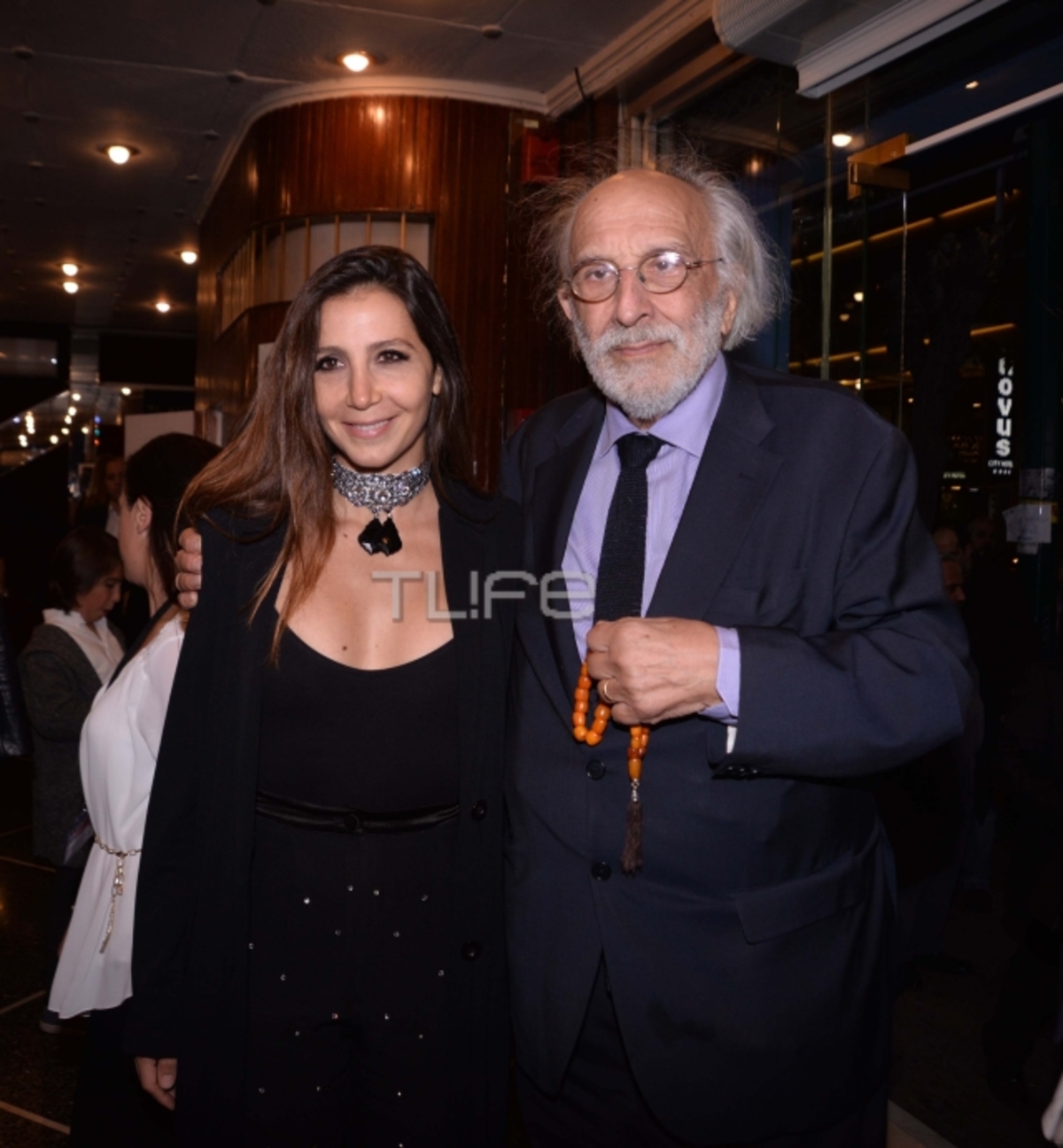 Αλέξανδρος Λυκουρέζος: Συγκινημένος με την Μαρία Ελένη στην απονομή του πρώτου Βραβείου Ζωή Λάσκαρη