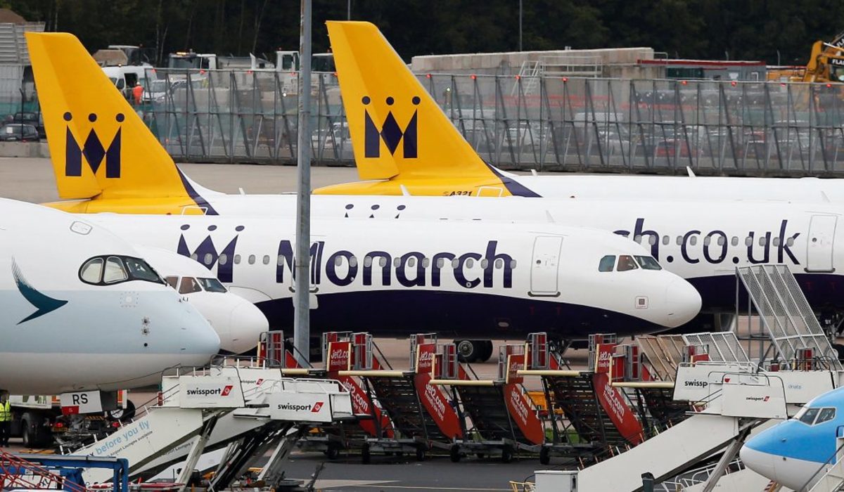 Λουκέτο στην Monarch Airlines – Την 5η μεγαλύτερη αεροπορική εταιρεία της Βρετανίας