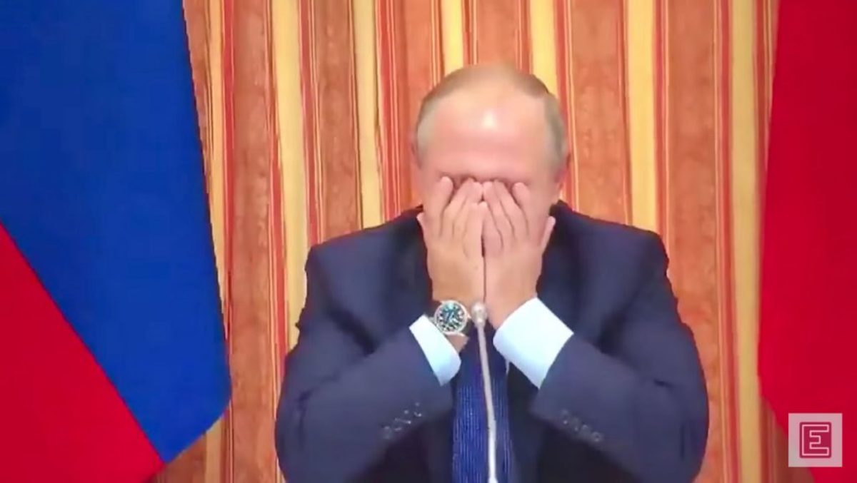Και… κλάμα (από τα γέλια) ο Πούτιν!
