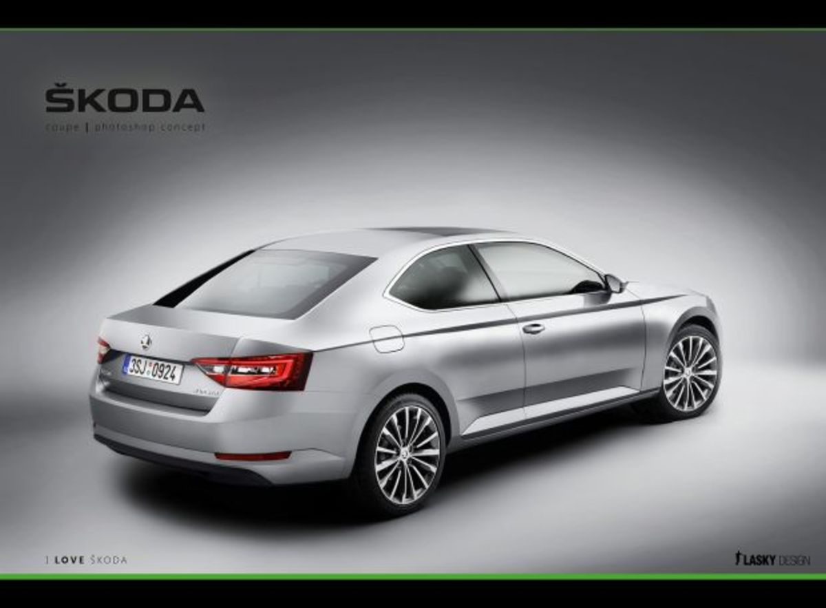 Τι θα λέγατε για μια κουπέ έκδοση της Skoda Superb; [pics]