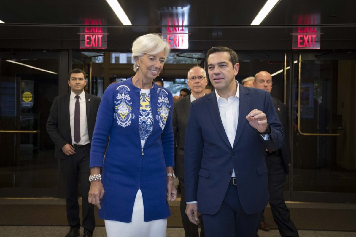 Το φόρεμα στην συνάντηση με τον Αλέξη Τσίπρα