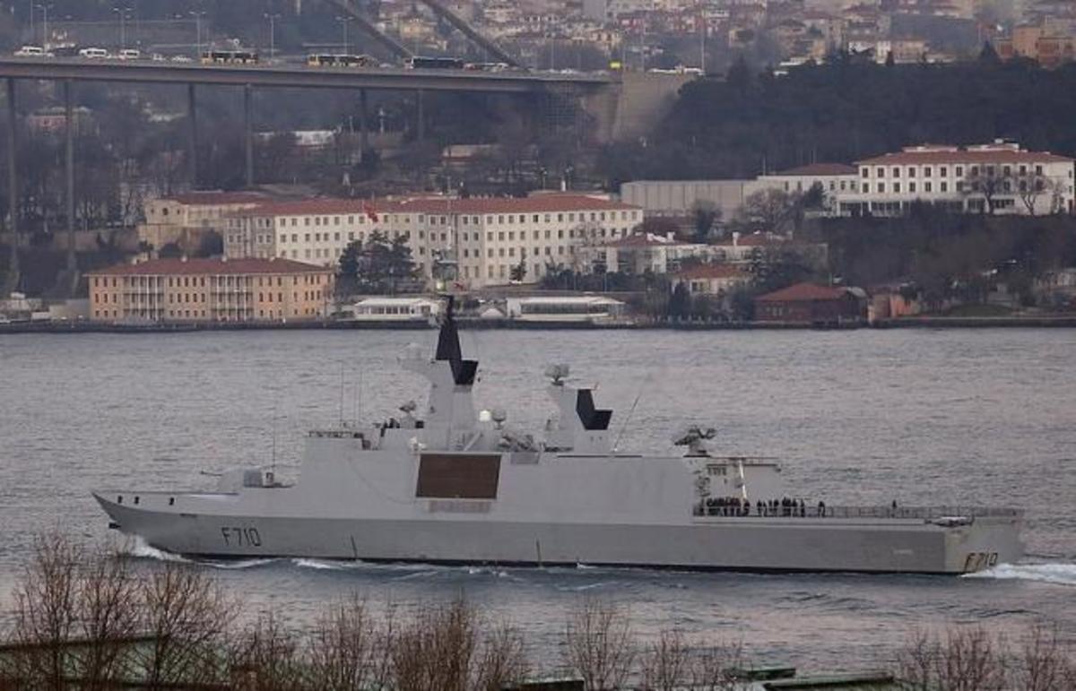 Το ρωσικό ναυτικό εντόπισε γαλλική φρεγάτα στη Μαύρη Θάλασσα