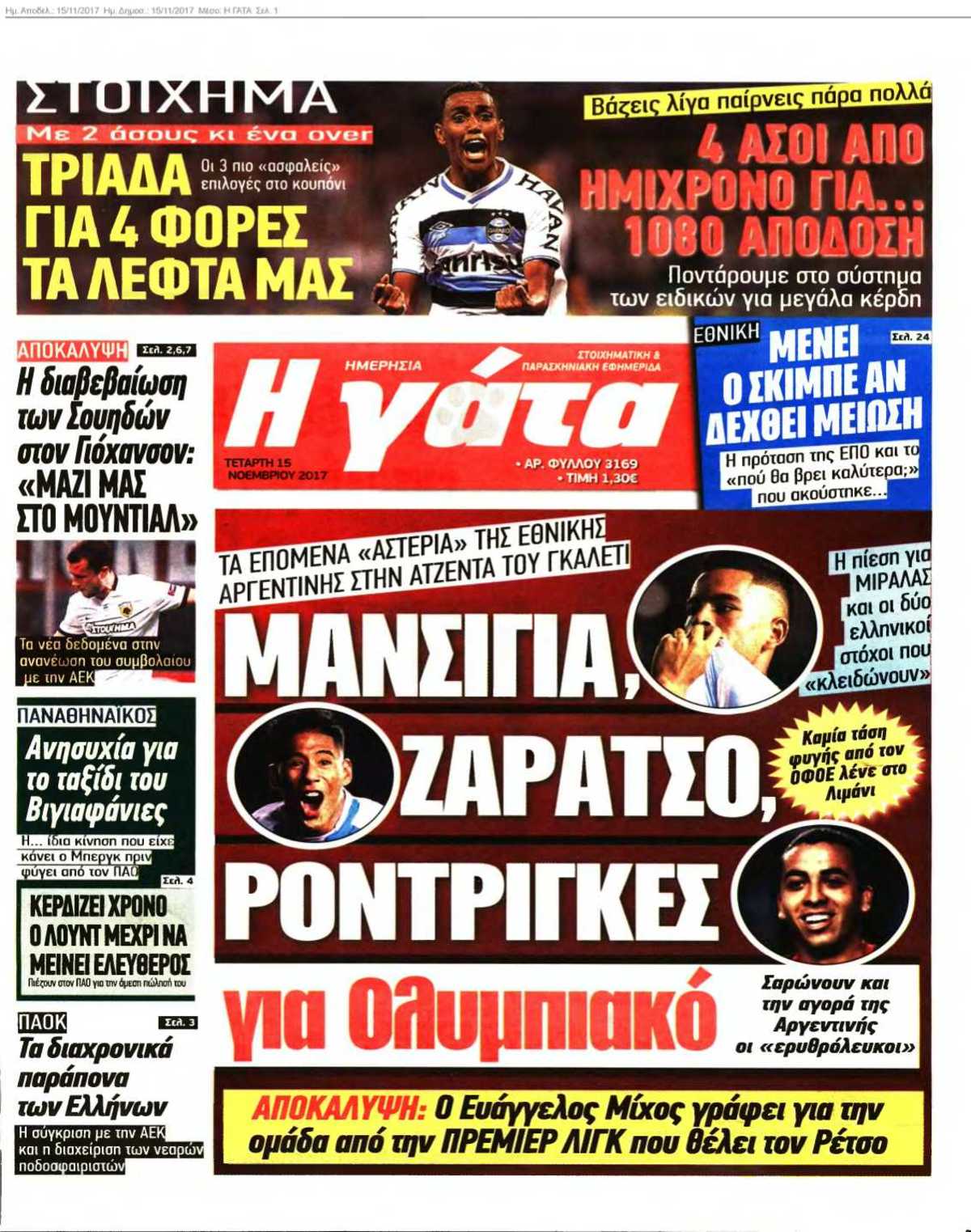 Η ΓΑΤΑ 15-11-2017