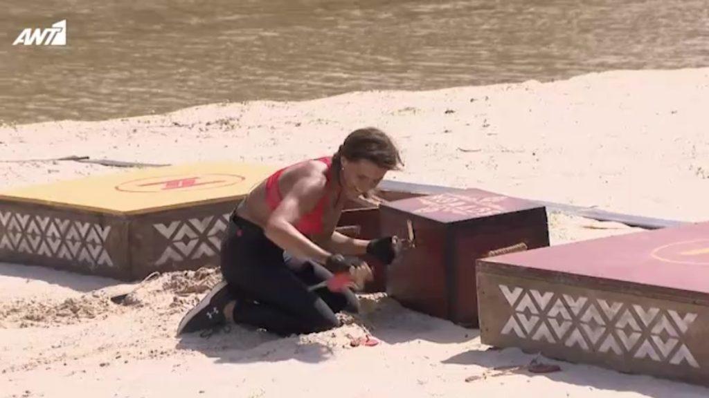 Nomads: Επικό “τρολάρισμα” στην Χριστίνα Κολέτσα που δεν μπόρεσε να ανοίξει ένα λουκέτο!