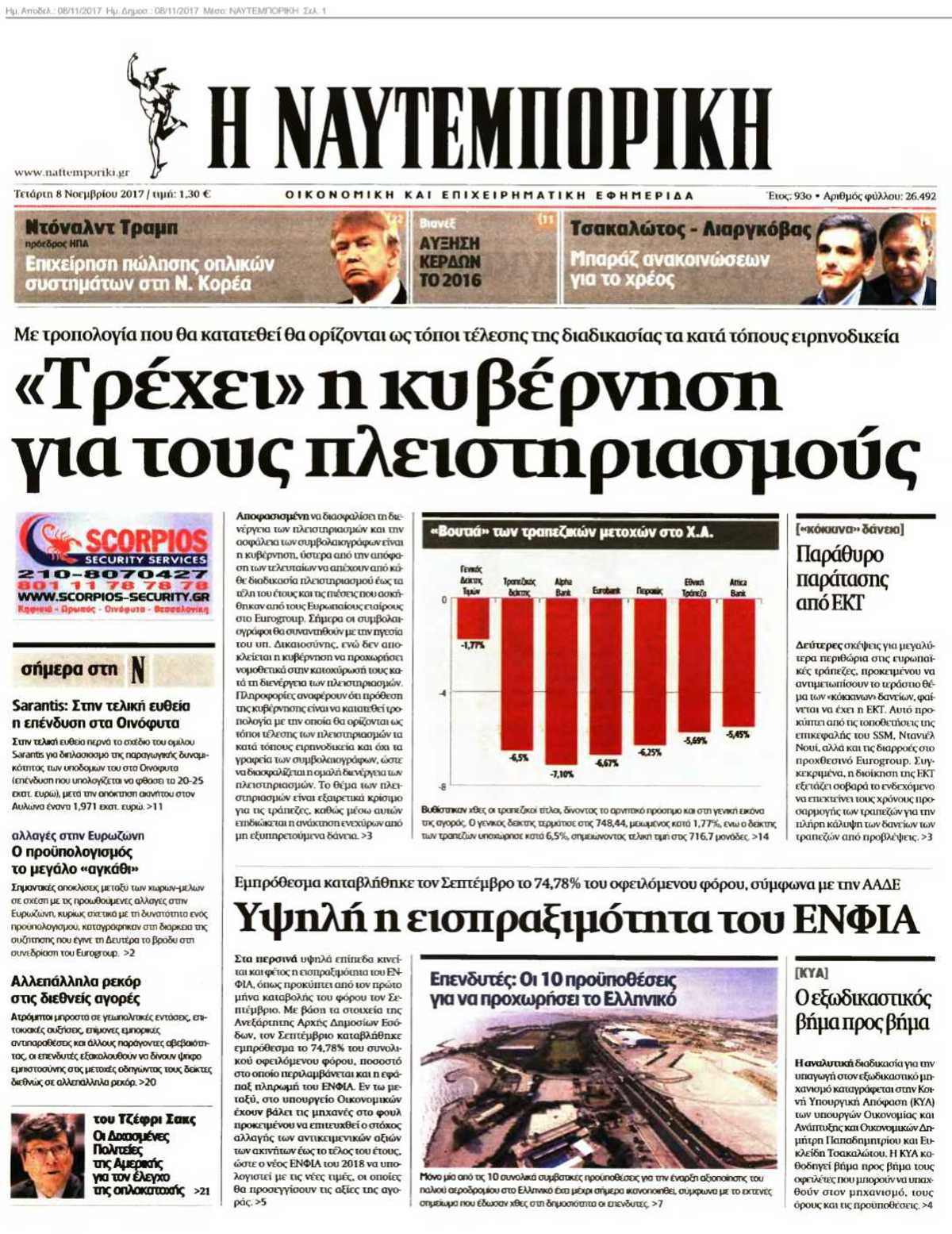 ΝΑΥΤΕΜΠΟΡΙΚΗ 08-11-2017