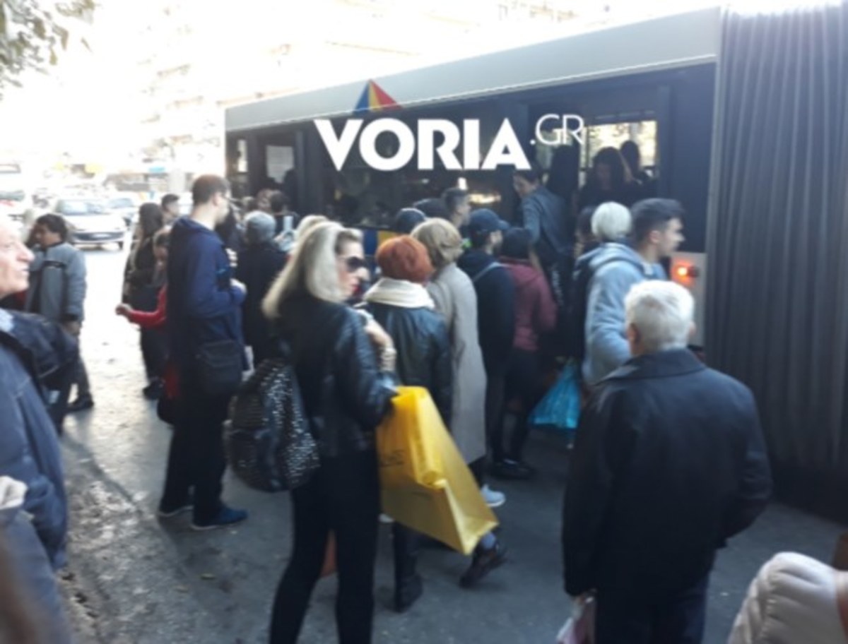 Θεσσαλονίκη: Τα λεωφορεία της οργής – Μπάχαλο με τα δρομολόγια και συνεχείς εντάσεις [pic, vid]