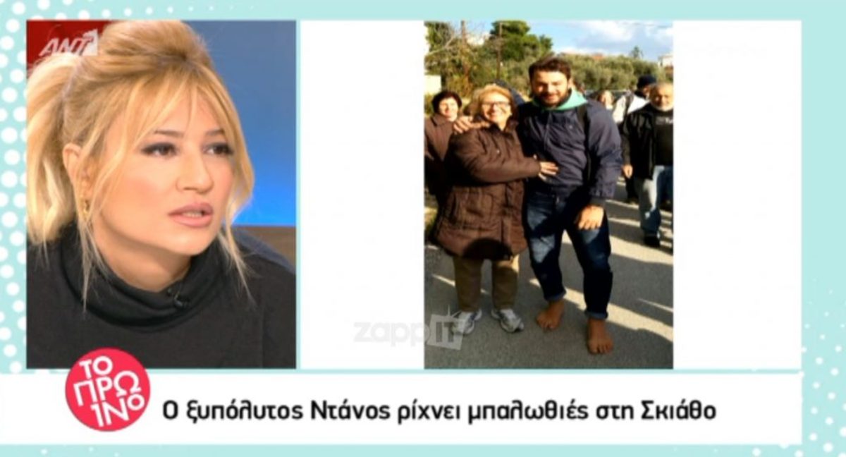 Ο Γιώργος Αγγελόπουλος εκπλήρωσε το τάμα του στην Παναγία!