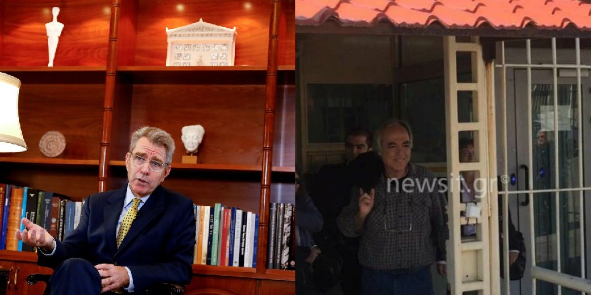Αμερικανός Πρέσβης για την άδεια Κουφοντίνα: “Ατιμάζει τη μνήμη των θυμάτων”