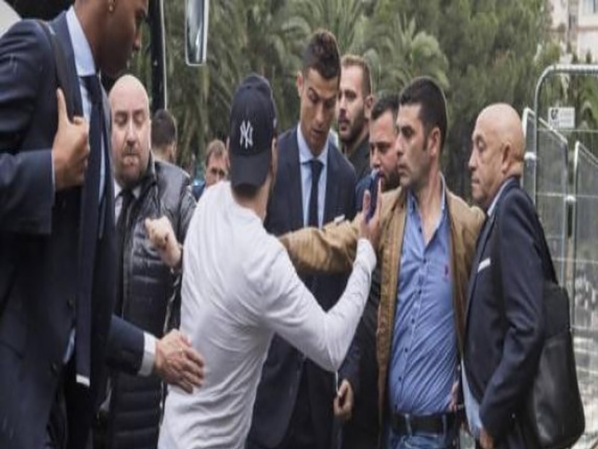 Το βίντεο με το «πέσιμο» Κύπριου οπαδού στον Ρονάλντο για μια φωτογραφία [vid]