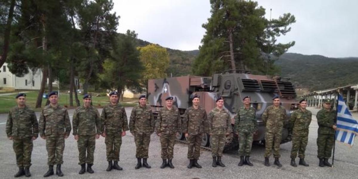 Ο Διοικητής 1ης Στρατιάς στην 20η Τεθωρακισμένη Μεραρχία και στο 10ο Σύνταγμα Πεζικού