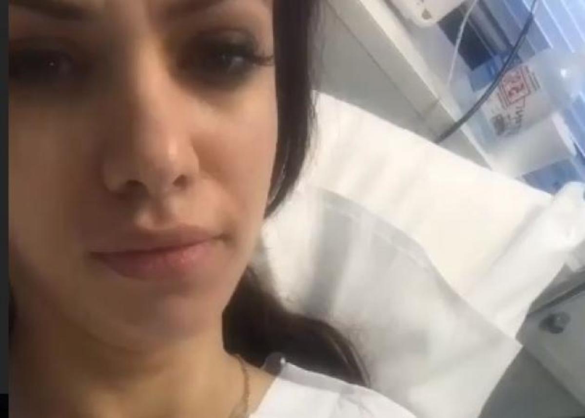 Στο νοσοκομείο η Έλλη Γελεβεσάκη – Το βίντεο που δημοσίευσε