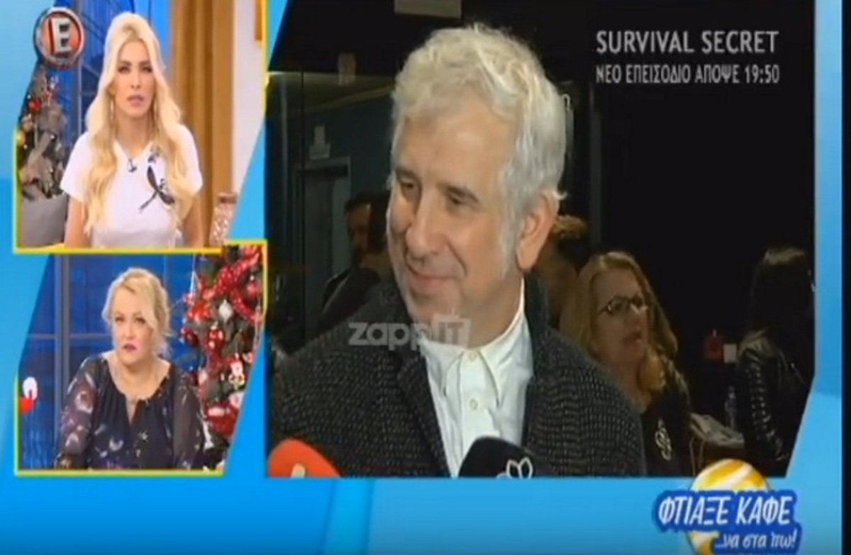 Ο Πέτρος Φιλιππίδης απαντά για τη δήλωση περί “κορυφαίων κωμικών ηθοποιών”!