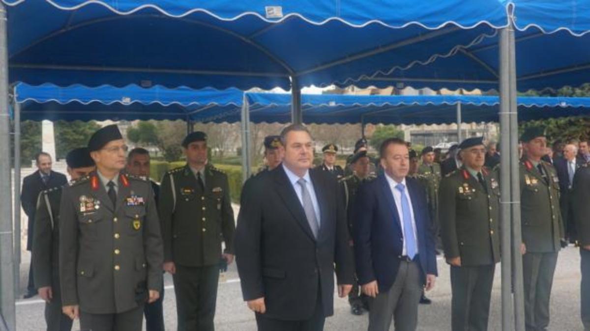 Στην Λάρισα ο Καμμένος: “Αναβαθμίζεται ο ρόλος της 1ης Στρατιάς”