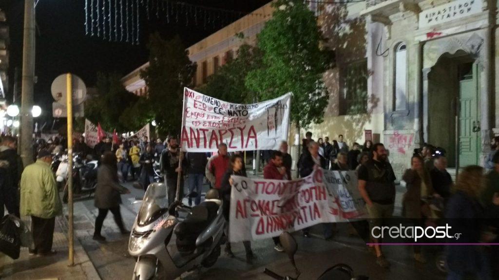 Πορεία στο Ηράκλειο για το Πολυτεχνείο [pics]