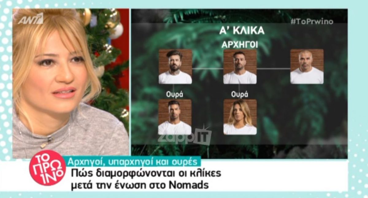 Η αποκάλυψη της Φαίης Σκορδά για τον “φόβο” του Λευτέρη Παρασκευά στο Nomads! Τι κάνουν Κατσινόπουλος – Ζαμπίδης;