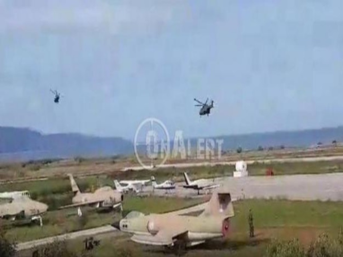 Εκκένωση άμαχου πληθυσμού απο το αεροδρόμιο του Μάλεμε [vid]