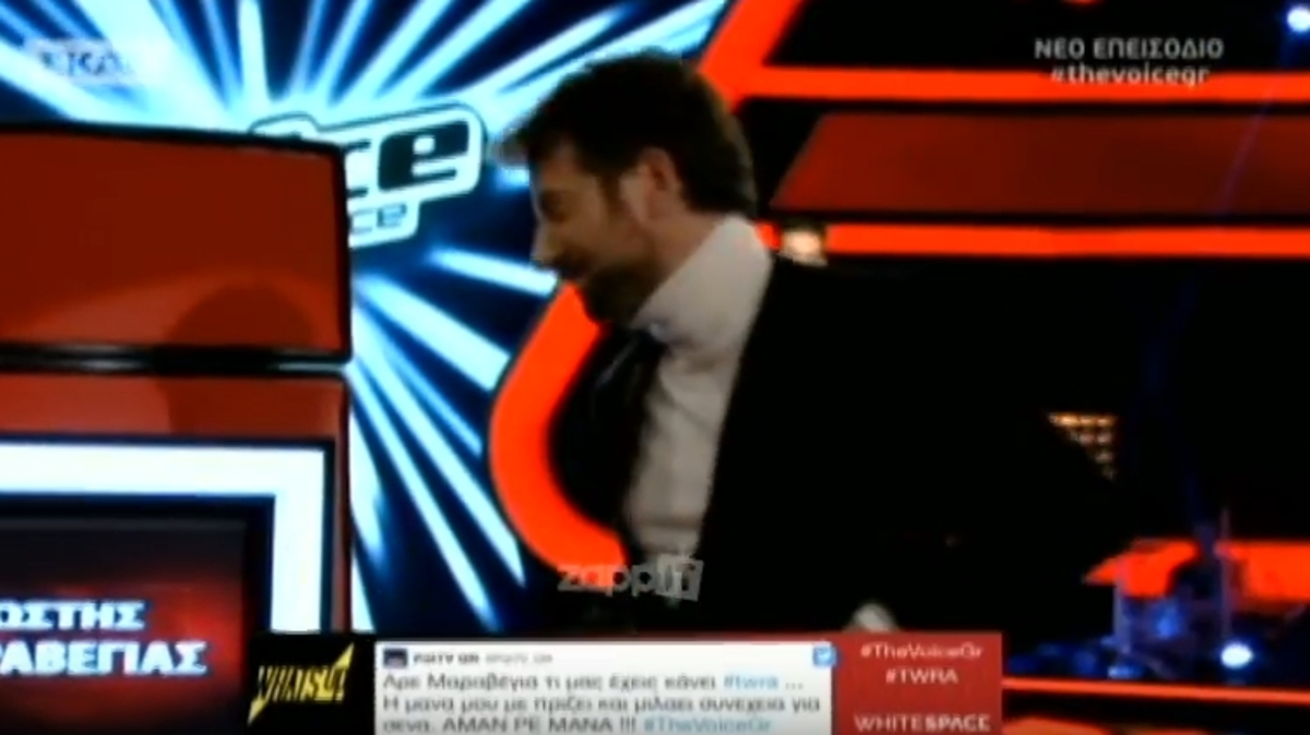 The Voice: Το …πρόβλημα του Μαραβέγια στην διάρκεια της οντισιόν!