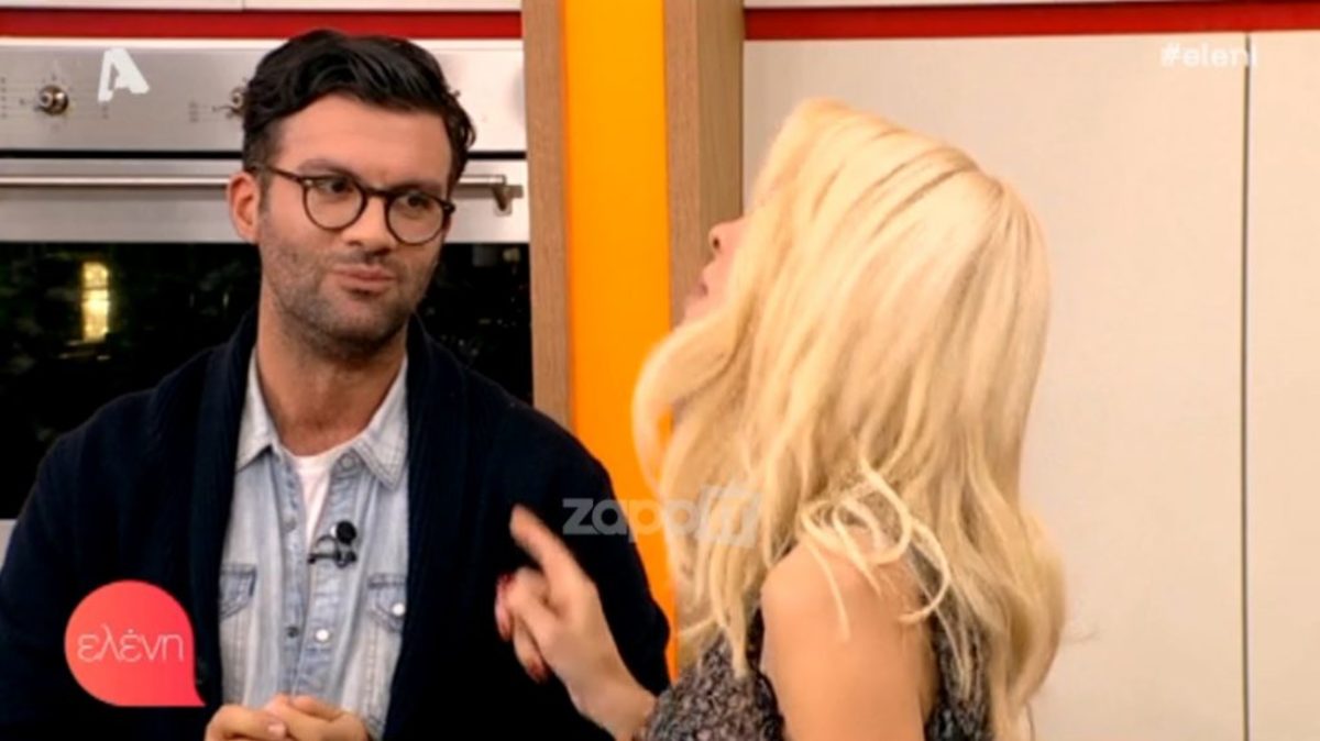 Η Ελένη Μενεγάκη έστειλε το μήνυμά της στον μάγειρα…