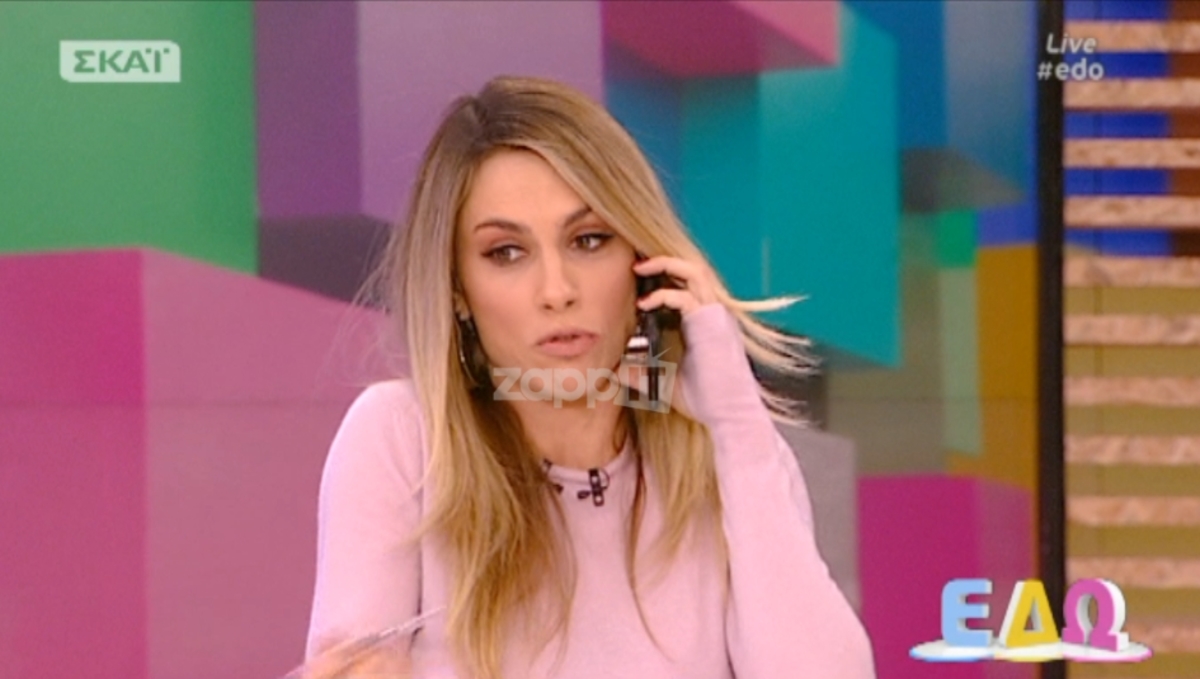 Ντορέττα Παπαδημητρίου: Το απρόσμενο τηλεφώνημα από τον Σπαλιάρα στον αέρα της εκπομπής!