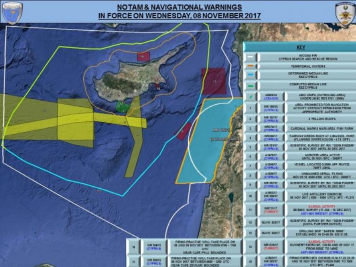 Κυπριακή ΑΟΖ: Νέοι τουρκικοί “τσαμπουκάδες” στο οικόπεδο 6!