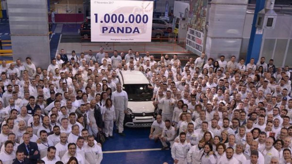 Το εκατομμυριοστό FIAT Panda 4ης γενιάς βγήκε από το εργοστάσιο