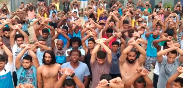 Απειλούν με βία 600 πρόσφυγες αν δεν εγκαταλείψουν κέντρο κράτησης στο νησί Μάνους