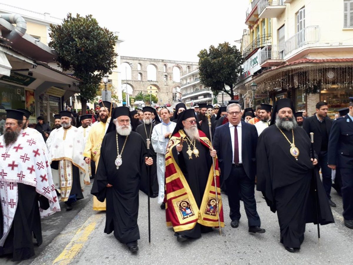 Θερμή υποδοχή του νέου μητροπολίτη Φιλίππων Νεαπόλεως και Θάσου